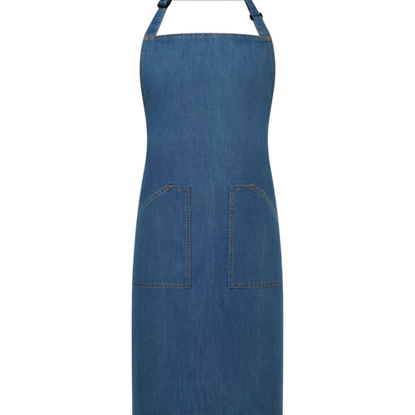 Brand Lab Denim Adjustable Bib Pocket Apron Thumbnail