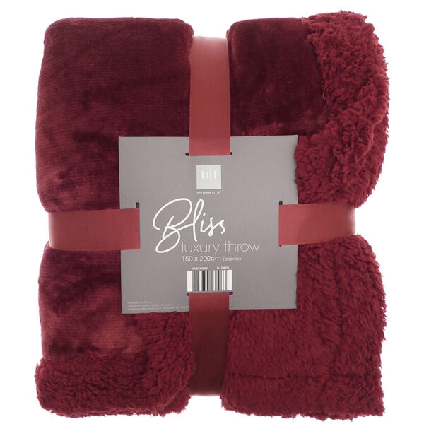 Sherpa winter throw Thumbnail