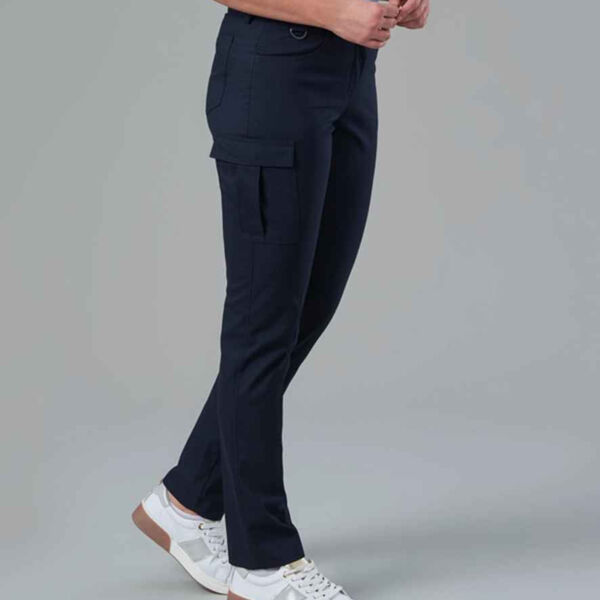 Brook Taverner Ladies Nantes Tailored Leg Cargo Trousers Thumbnail